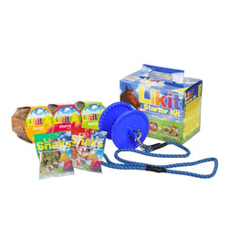 Likit Starter Kit Stable Toy Boredom Buster 3 x Licks + 2 x Snaks + Likit Holder
