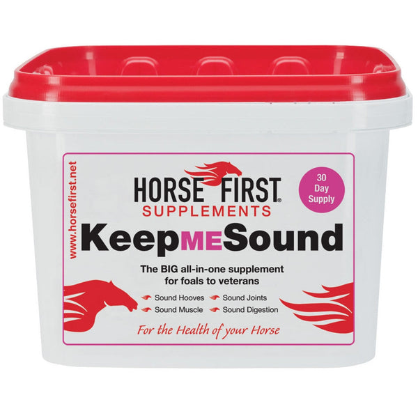 Horse First Keep Me Sound Supplement Supports Joints Hooves Digestion Skin Coat