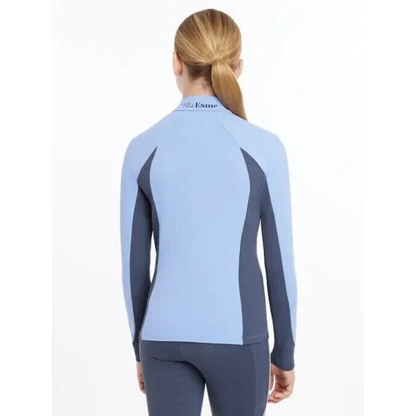 LeMieux Esme Young Rider Base Layer Kids Teens Wicking XC Top Shirt Age 7-14
