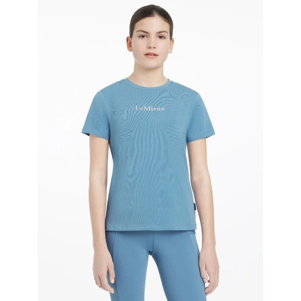 LeMieux Young Rider Classique T-Shirt Teens Kids Jersey Cotton Top Age 7-14