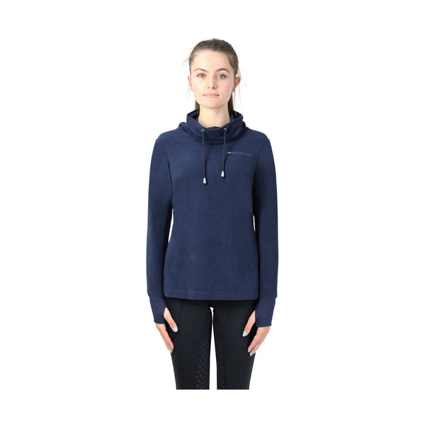 Hy Equestrian Synergy Cowl Neck Top/Jumper/Sweater Fig/Navy/Riviera XS-XL