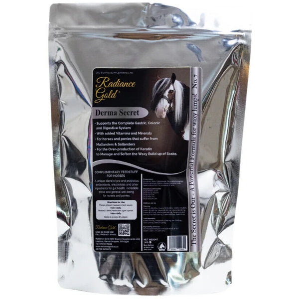 CEC Equine Supplements Radiance Gold Derma Secret Malanders Sallanders CPL Skin