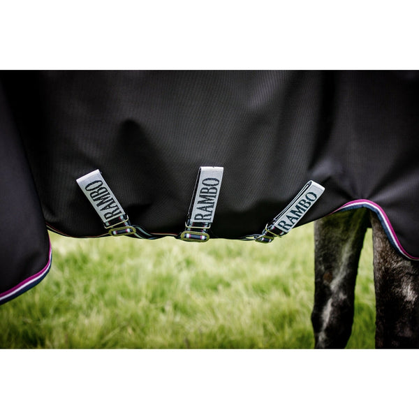 Horseware Rambo Supreme Turnout Rug 0g 1680D Light weight Plus Hood 5'3" / 6'0" SALE