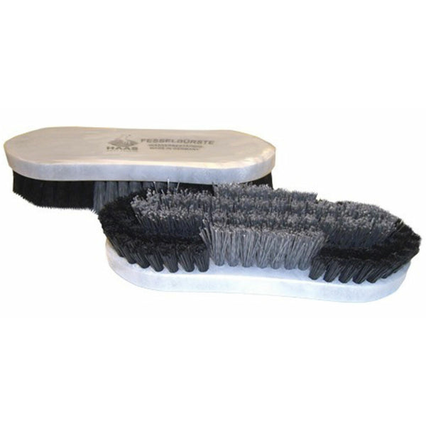 HAAS Fetlock Brush With Long Centre Bristles Synthetic Horse Grooming Brush