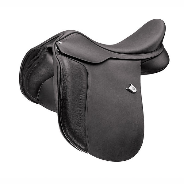 Bates Wide All Purpose Adjustable Heritage GP General Saddle CAIR Black/Brown