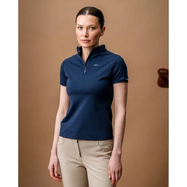 Horseware Ladies Gia Tech Quarter Zip Stand Up Collar Tech Horse Riding Shirt