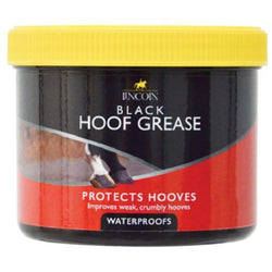 Lincoln Black Hoof Grease Oil/Wax Waterproofs and Improves Weak Crumbling Hooves