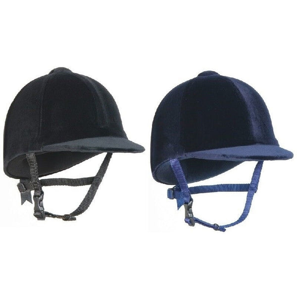Champion CPX3000 Riding Hat Velvet Lightweight PAS015  Black Navy 6 1/4' -7 3/4'
