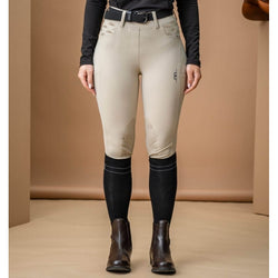Horseware AA Alessandro Albanese Fina Silicone Knee Grip Hybrid Pull On Breeches