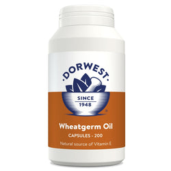 Dorwest Herbs Wheatgerm Oil Vitamin E Supplement For DogsandCats x100/200 Capsules