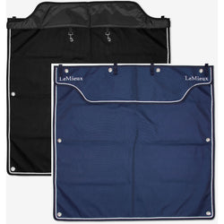 LeMieux Show Stable Drape Strong Nylon Travel Show Curtain with Clips Navy/Black