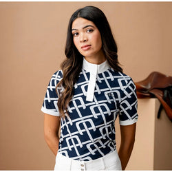 Horseware AA Alcina Short Sleeve Show Shirt Technical Competition Top Monogram