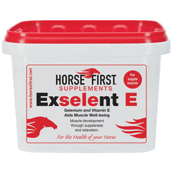 Horse First Exselent E Selenium and Vitamin E Supplement Muscle Health Development