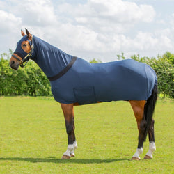 Hy Equestrian Lycra Flex Rug with Belly Flap Prevents Rubbing Under Rug Layer