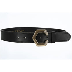 Coldstream Hutton Diamante Leather Belt  Ladies Smart Jodphur Breech Belt Black