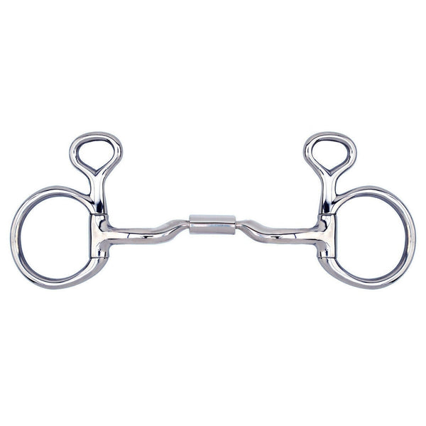 Myler 04 Baucher Hanging Cheek Low Port Comfort Snaffle Level 2 BD Legal 89-4104