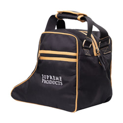 Supreme Products Pro Groom Jodhpur Boot Bag Protective Travel Case Black/Gold