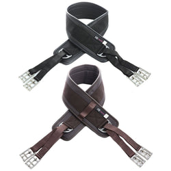 Hy Equestrian Humane Girth Pressure Distributing Gentle Waffle Black/Brown 36-60