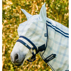 Horseware Newmarket Fly Mask With Ears Soft Edging Bug/Insect/Midge/UVProtection