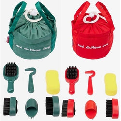 LeMieux Toy Pony Grooming Kit Kids Mini Play Horse Accessories Brushes and Sponge