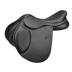 Arena By Bates Pony Jump Saddle Adjustable Leather Forward Cut With HART 15'-16'