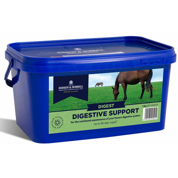 Dodson and Horrell Digestive Support Supplement  With Yeast Prebiotics and Psyllium