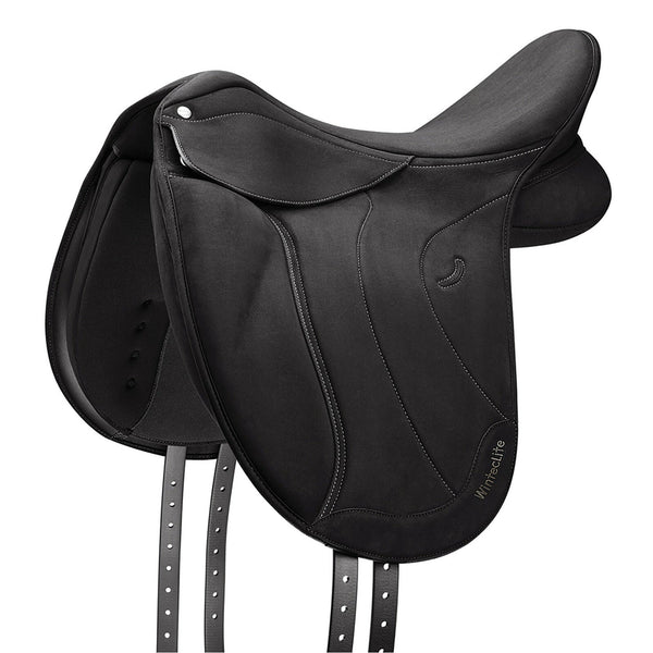 Wintec LITE Dressage D?Lux Adjustable Dressage Saddle with HART 17 - 18' Black