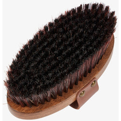 LeMieux Artisan Body Brush Soft Solid Wood Ergonomic Natural Hand Made Grooming