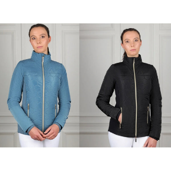 Coldstream Ladies Linton Lightweight Jacket With Hexagonal Quilted Faux DuckDown