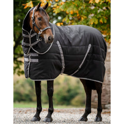Horseware New Rambo Stable Rug Microfibre Heavyweight Navy/Black 400g 5'6-7'3'