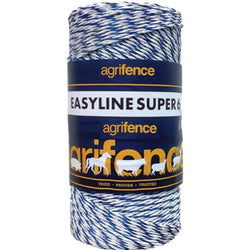 Agrifence Easyline Super 6 Polywire Conductive Electric Fence Divider 250m/500m
