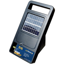 Agrifence S16 Solar Powered Energiser Small Compact Electric Fence 0.12J 1,500m