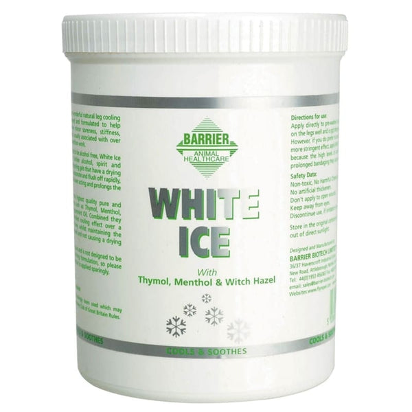 Barrier White Ice Cooling Gel Relieve Soreness Stiffness Swelling Strains Sprain