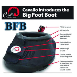 Cavallo Big Foot Boot BFB Flexible All Terrain Tough Durable Hoof Boots 7/8/9/10