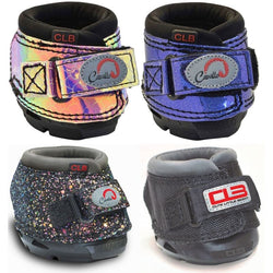 Cavallo Cute Little Boot CLB Mini Shetland Falabella Hoof Boots Black/Bling/Pink