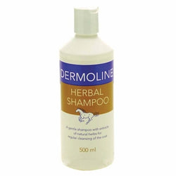 Dermoline Herbal Gentle Horse Shampoo Lavender Rosemary Shine Skin Body Wash
