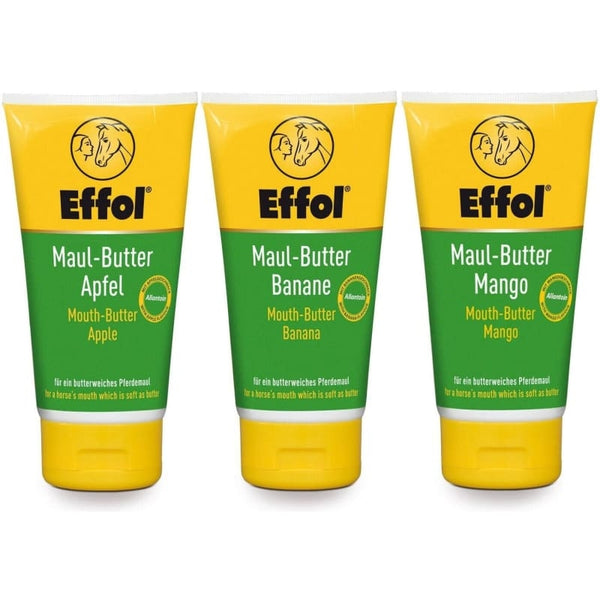 Effol Mouth Butter Horses Bit Contentment and Aid Chewing Apple Banana Mango