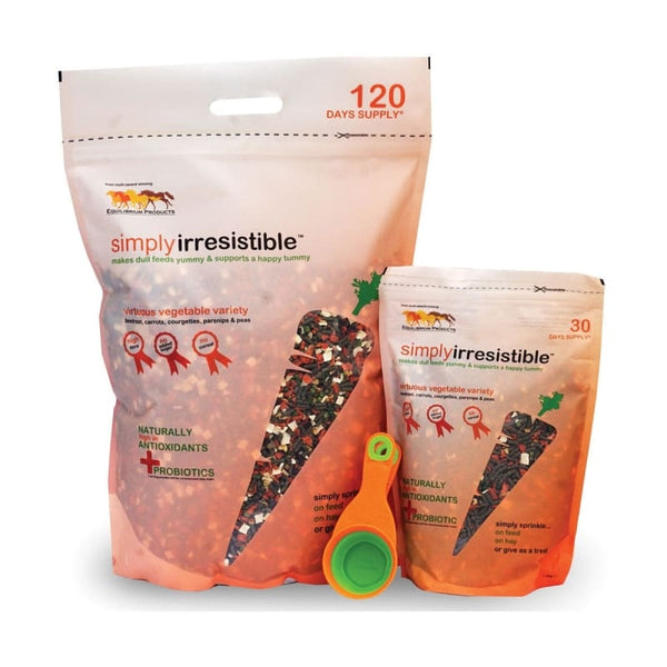 Equilibrium Simply Irresistible VEGETABLE Probiotic Feed Topper Supplement Treat