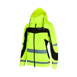 Equisafety Hi-Vis Lightweight Reflective Fluorescent Waterproof Jacket Yellow