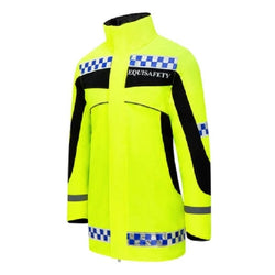 Equisafety Polite Winter Inverno Hi-Vis Reversible Reflective Jacket Coat Child