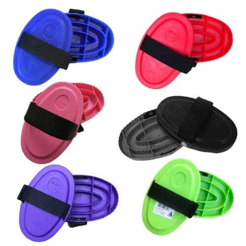 HAAS New Generation Plastic Curry Comb Extremely Soft Massaging Effect