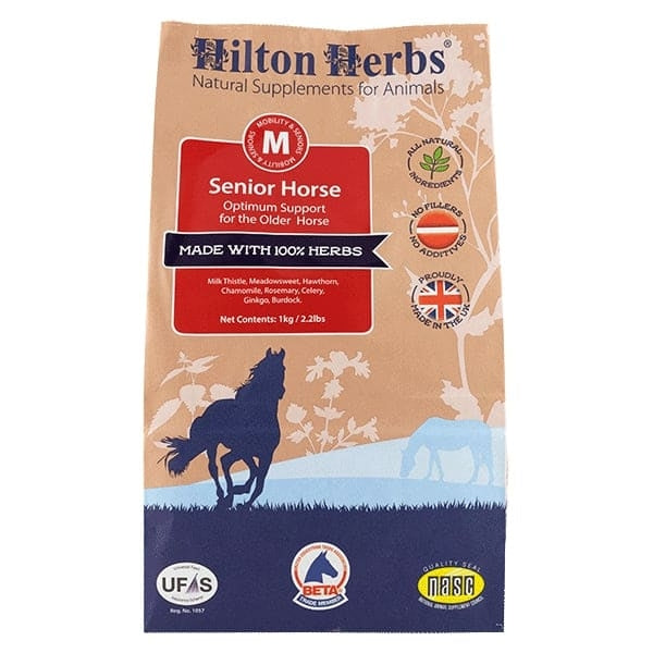 Hilton Herbs Senior Horse All Round Optimum Veteran Support for the Older Horse