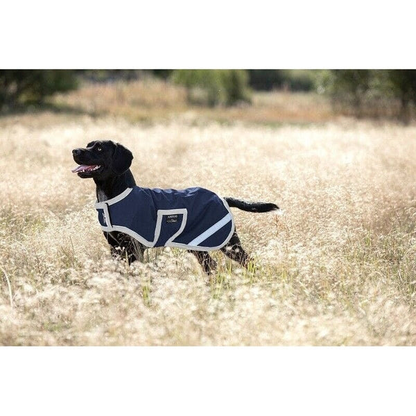 Horseware Amigo Waterproof Dog Rug 600D Ripstop Navy/Fig XS/Med SALE