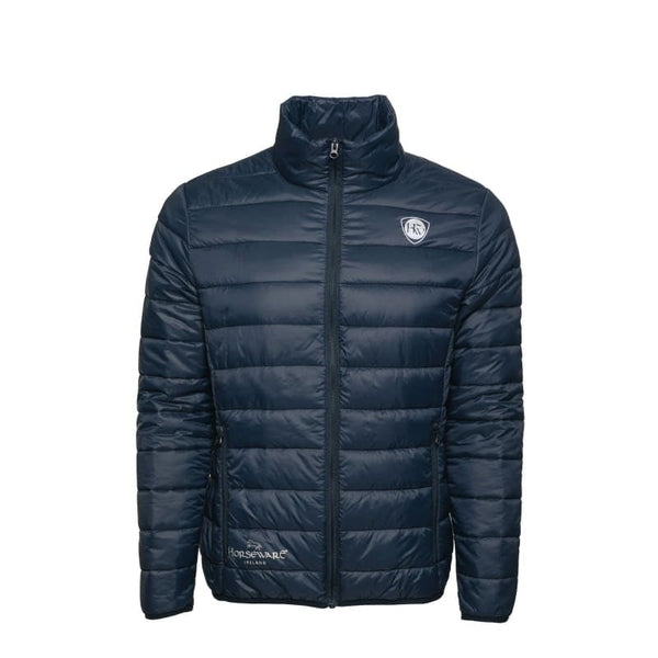 Horseware Classic Collection Mens Light Weight Padded Jacket Navy/Black XXS-XXL