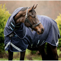 Horseware Rambo Duo Force Turnout Rug + Hood 100g Outer, 100g Liner and 300g Liner