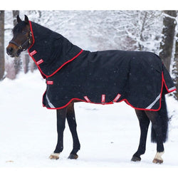 Horseware Rambo Supreme Turnout Rug Vari-Layer Heavy 450g Black 1680D 5’6’-7’3’