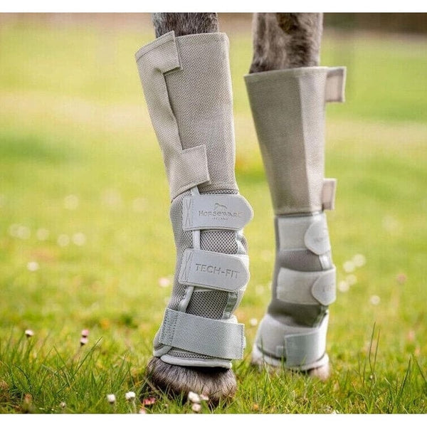 Horseware Rambo Tech-Fit Fly Boots Insect/Fly/Midge/UV Protection New Set of 4