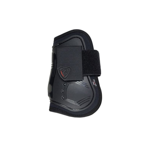 Hy Equestrian Armoured Guard Pro Reaction Fetlock Boot Protection Black M and L