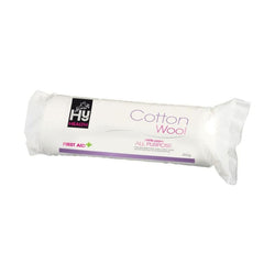 Hy Equestrian Cotton Wool Roll Equine First Aid Supplies Cleaning Wounds 350g