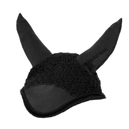 Hy Equestrian Deluxe Fly Veil Breathable Insect Protection and Noise Reducing Ears